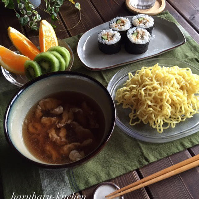 朝ごはんと…しゃーないしゃーない。