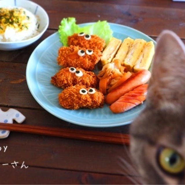 お魚のフライ＊デコ