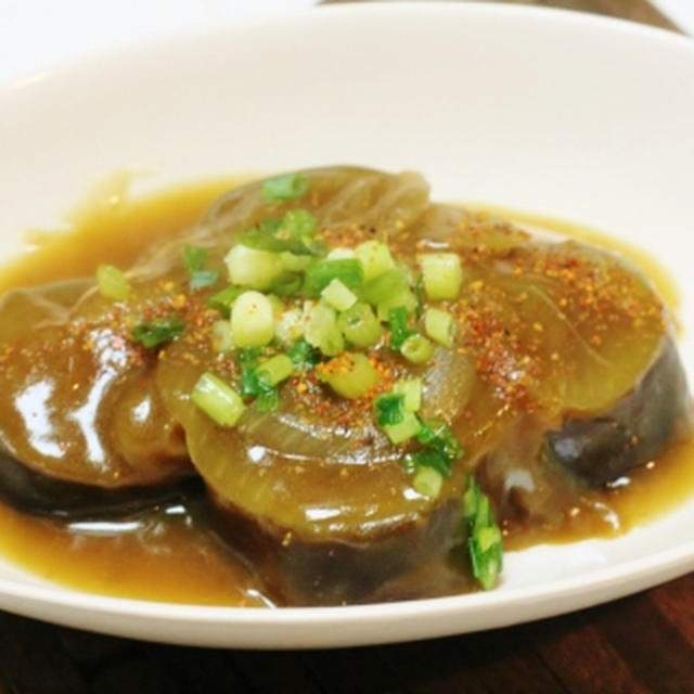 熱トロ麺つゆカレー茄子