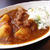 菜入りバターライス添えポークカレー