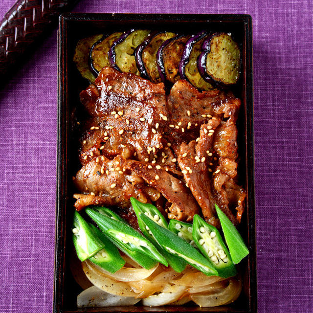 【今日のおべんと】あっという間に完成ののっけ弁