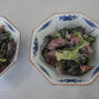 ほたるいかの白ごまあえ＆練り物の煮物★★★
