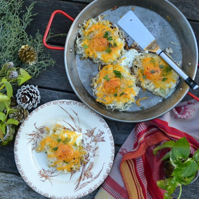 Hash Brown Egg Nests ハッシュブラウンエッグネスト