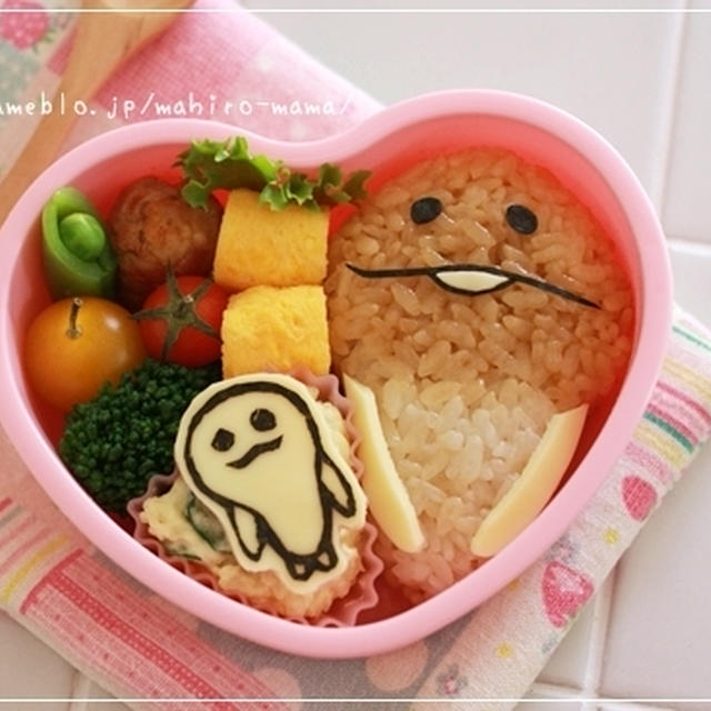 キャラ弁 なめこ マサル By Momoさん レシピブログ 料理ブログのレシピ満載