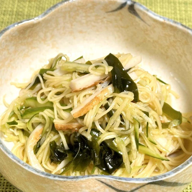 【レシピ　中華風そうめんサラダ】5月31日は人間関係運アップの麺類がラッキー