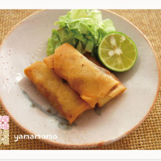 秋刀魚のチーズｉｎミニ春巻き