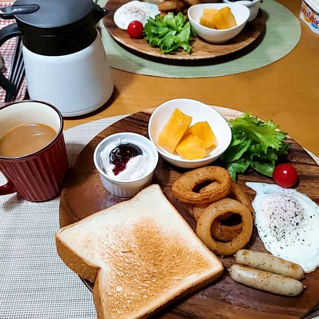 日曜日：夫のお弁当と朝食