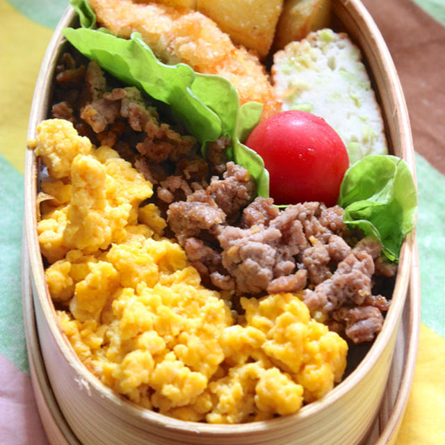 【　今日の夫ひとり分のお弁当　】