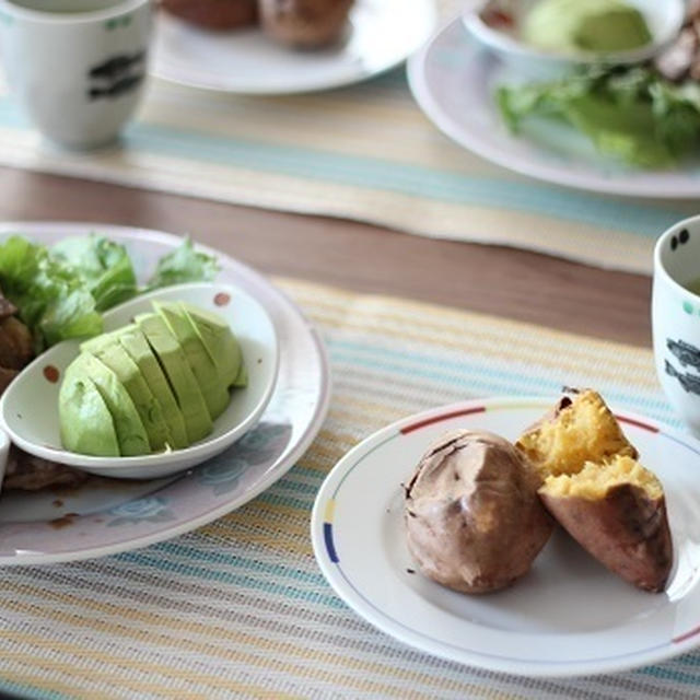 2月19日（金）焼き肉＆焼き芋　de　朝ごはん