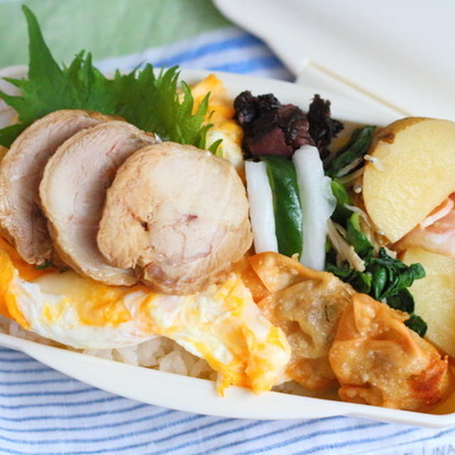 チキンロールのっけ弁｜のっけ弁一覧ページを作ってみました