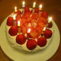 2014年12月5日（金）　K（9歳）の誕生日ケーキ