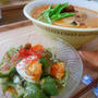 くたくたピーマンとゆでたまごのサラダ、昼ごはん#本日のおうちごはん