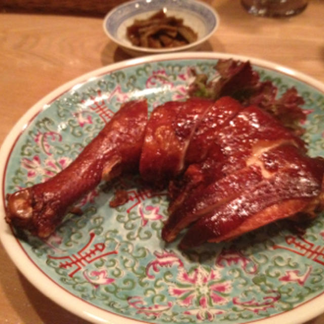 最近好きな中華は鶏の燻製