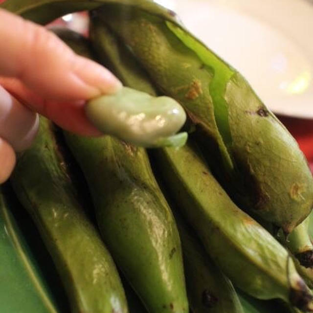 カルシアをつかった「そら豆のおつまみ♪」