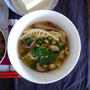 真竹と椎茸 ときくらげの中華スープ