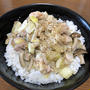あんまり作ったことない「鶏のネギ塩炒め丼」