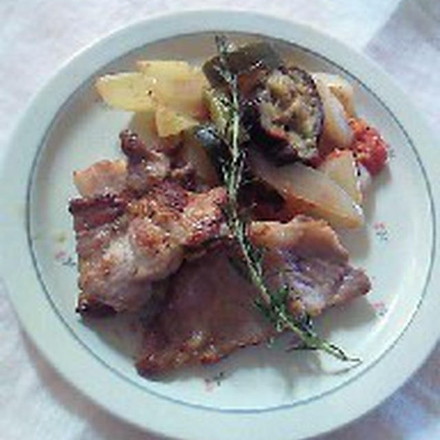 来週は、塩豚だよ、やっぱり肉はウマイね～