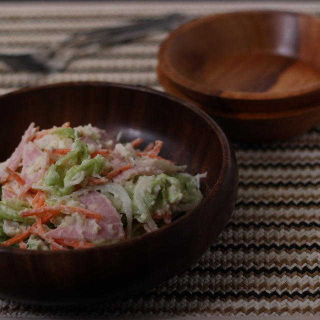 とろとろのポテトソースで野菜を和えて「しゃきしゃきポテトサラダ」