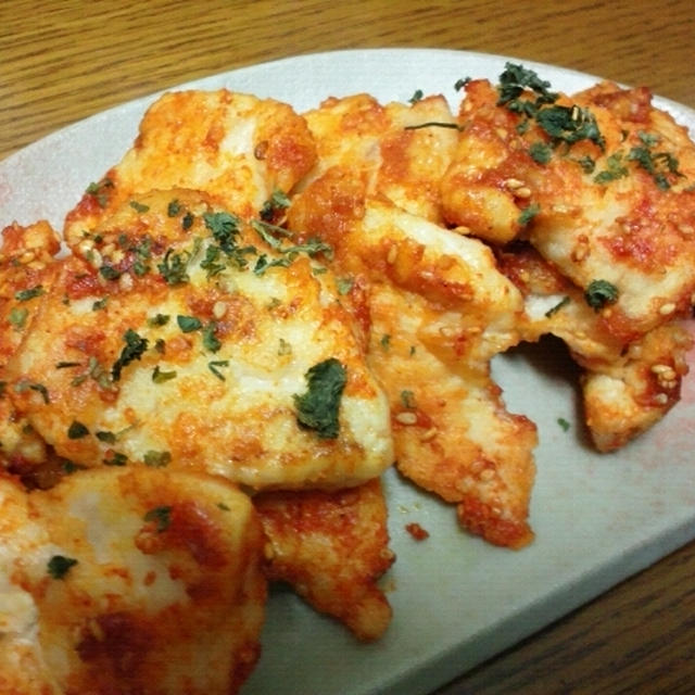 鶏の韓流焼き
