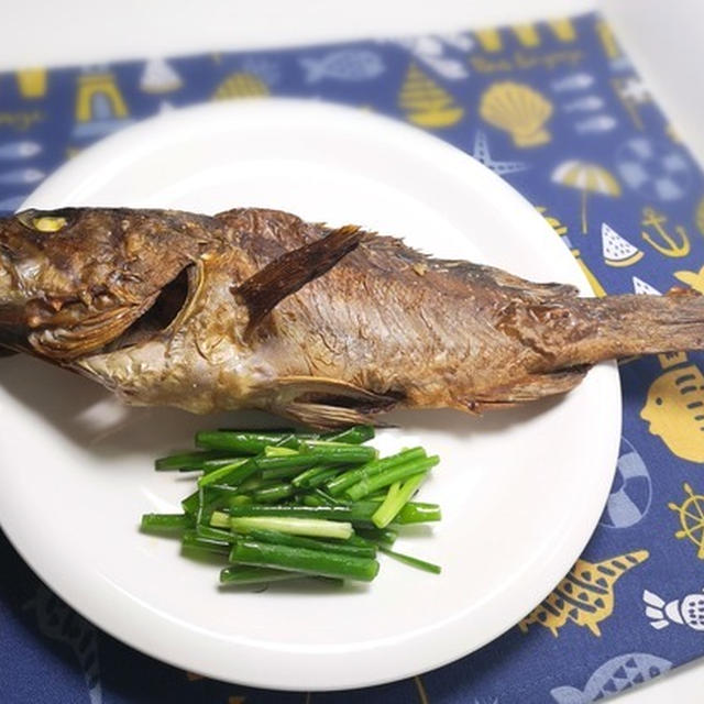 香ばしさが強烈！クロソイの醤油焼き