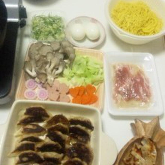 ゆうべのご飯　めっちゃ久々の…!!
