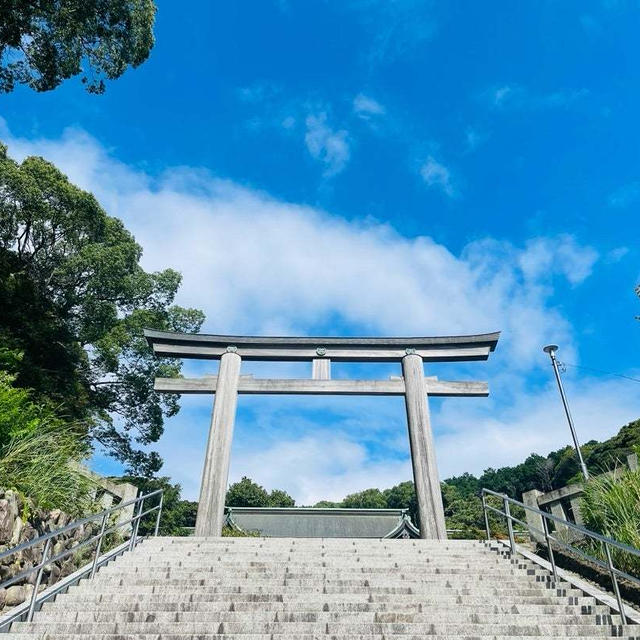 高見神社でいいエネルギーいただきました♡