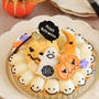ハロウィン☆かぼちゃとホワイトチョコのチーズタルト