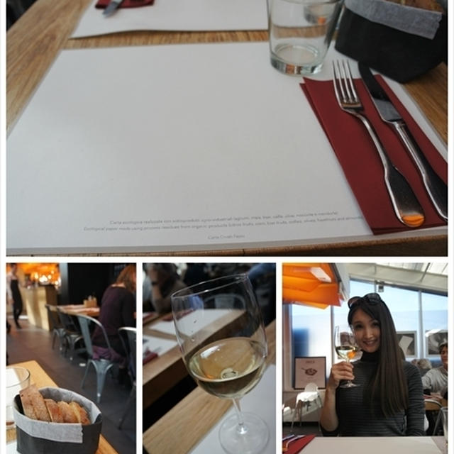 ラ リナシェンテの最上階でピッツァランチ@イタリア旅行最終日