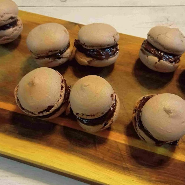 アーモンドプードルなし トースターで簡単に作れる「チョコマカロン」 レシピ72