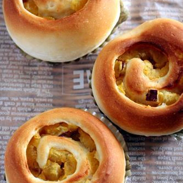 安納芋のくるくるパンと酵母パンの本（パン・スイーツ部門）