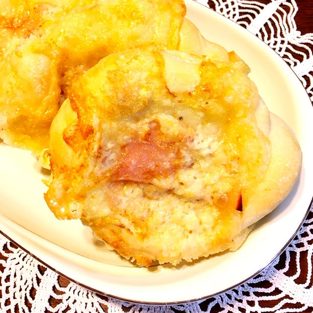 チーズ生ハムパン