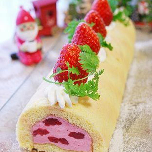 【ケーキ部門】ラズベリームースのケーキ