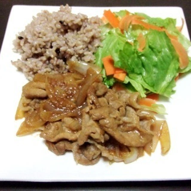 しょうが焼きプレート