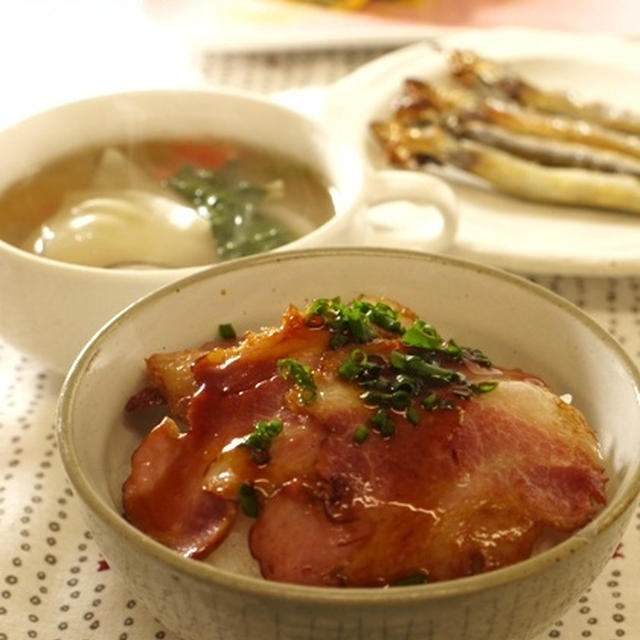 あぶりチャーシュー丼