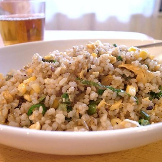 原点な焼飯。そしてコーンチャーハン｜ハンズフリー拡声器で料理教室もばっちり！