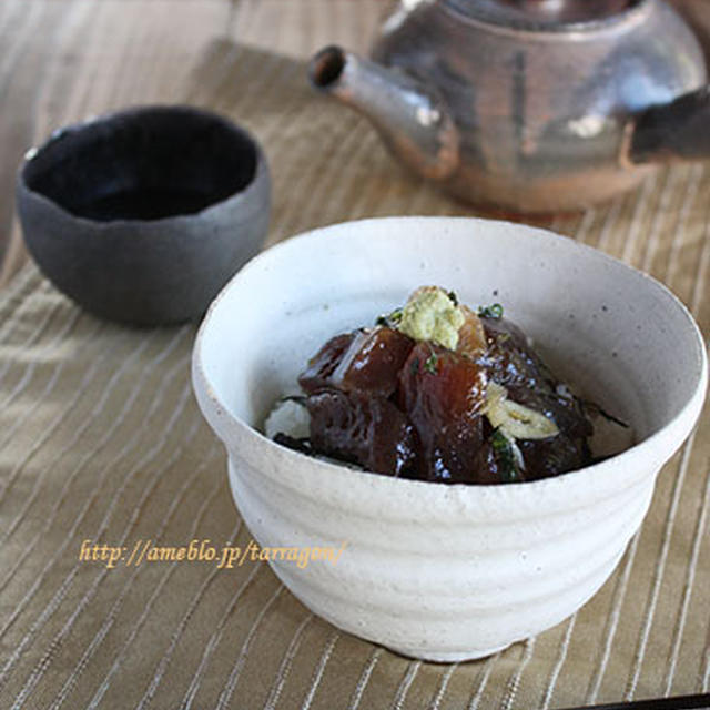 「だし×オイル」で、麺つゆにんにくしそオイル漬け丼♪とUTme!ためしてみた！