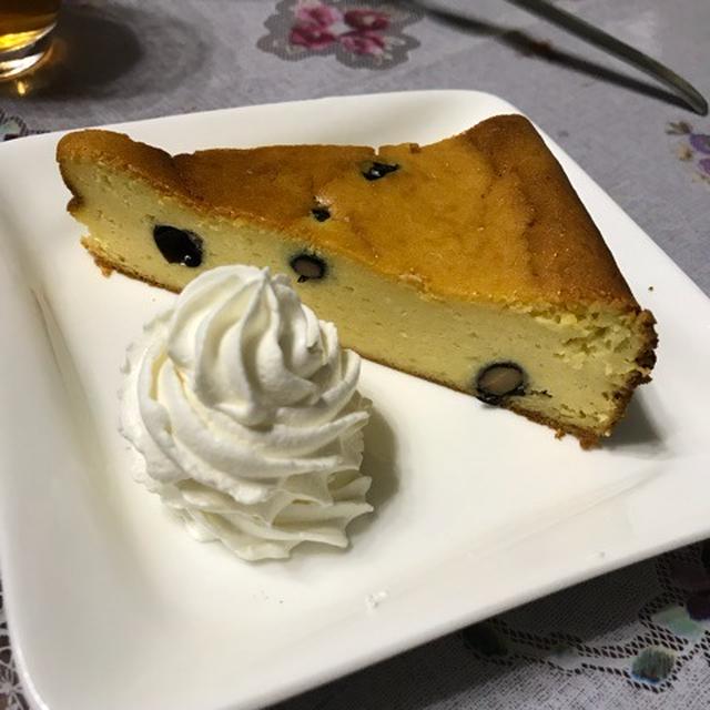 【手作りお菓子】チーズケーキが食べたくて☆混ぜるだけチーズケーキ