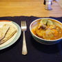 Japanese way of cooking with Tikamasara curry and naan bread
