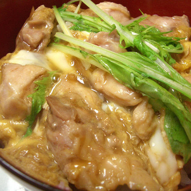 『親子丼』　ミヤネ屋 “愛のスパルタ料理塾” を見て