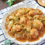 ゴロっと鶏団子のとろとろ白菜麻婆春雨