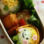 菜の花オンナノコ弁当。春の写真♪