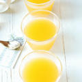 オレンジジュースで簡単にできる♪１個３０円のぷるぷるオレンジゼリー