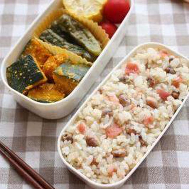 炊く→和える♪ラクチン乗せ炊き弁当