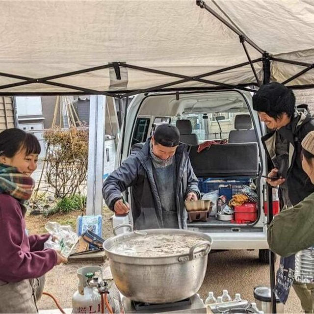 能登半島地震　炊き出しのランティア