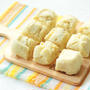 人気のもちもち牛乳バナナ蒸しパンのレシピ。卵なしでホットケーキミックスで簡単作り方。