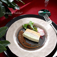 クリスマスカラー！ ふわふわ❤な鶏の三色テリーヌ