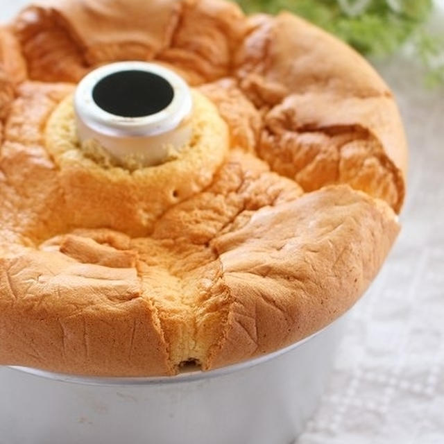 バニラカスタードシフォンケーキ