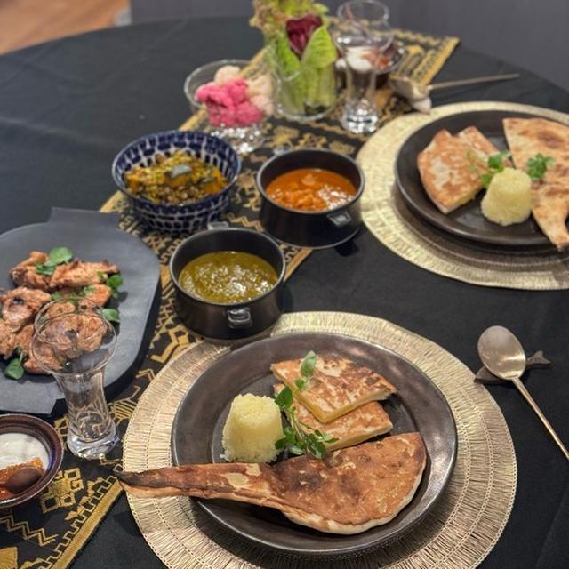 インドカレー屋さんみたいな夜ごはん