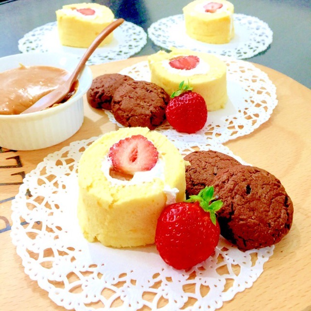 ロールケーキ♪彩編