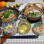 おつまみだらけの晩御飯？
